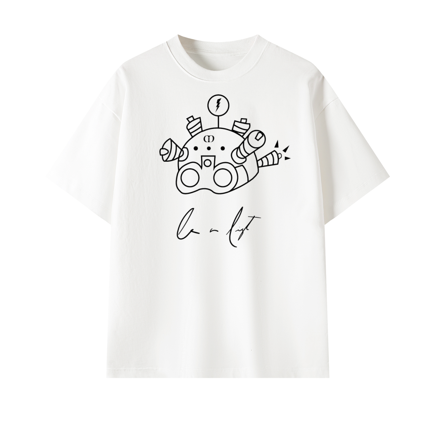 MSPLCD Original Stencil 'White' Unisex T-Shirt