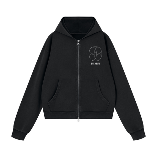 Long Sleeve Zip-Up Hoodie
